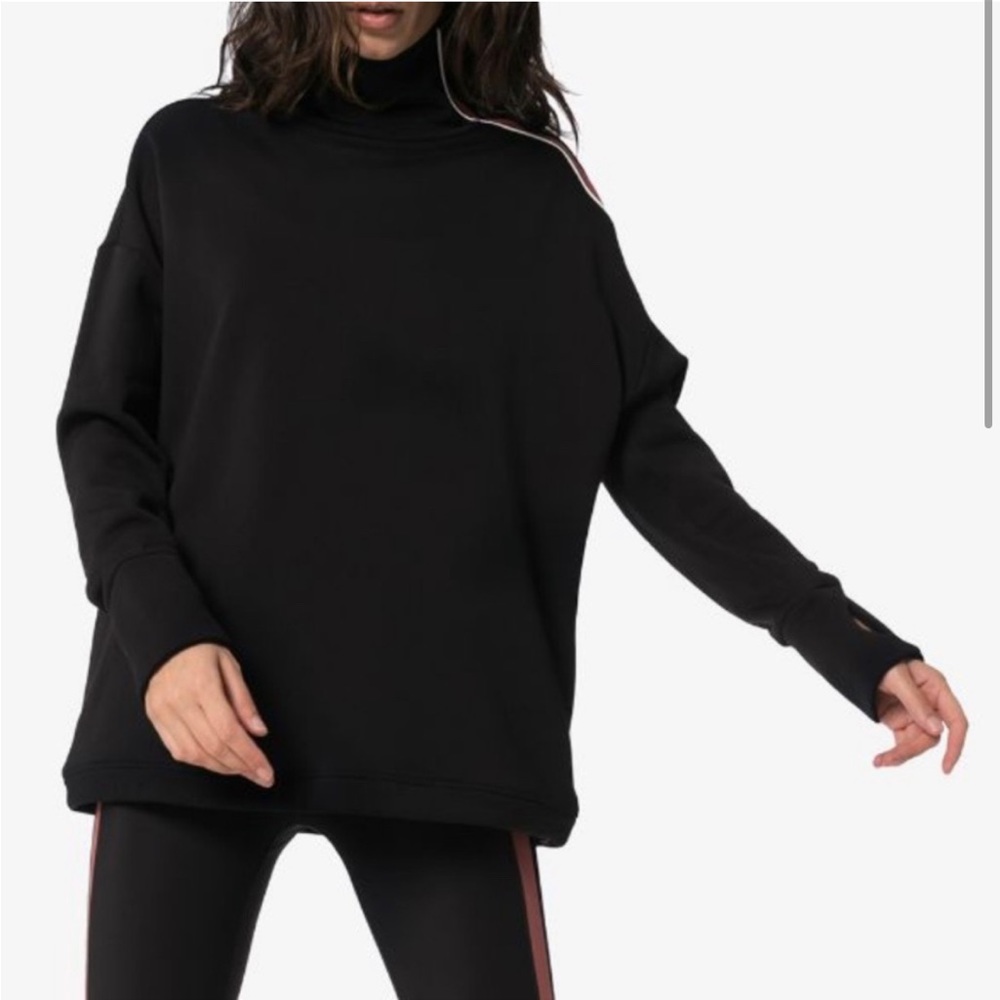 • Sweaty Betty • Freedom Athletic Thermal Black with Velvet Stripe Small Women’s - Picture 2 of 7